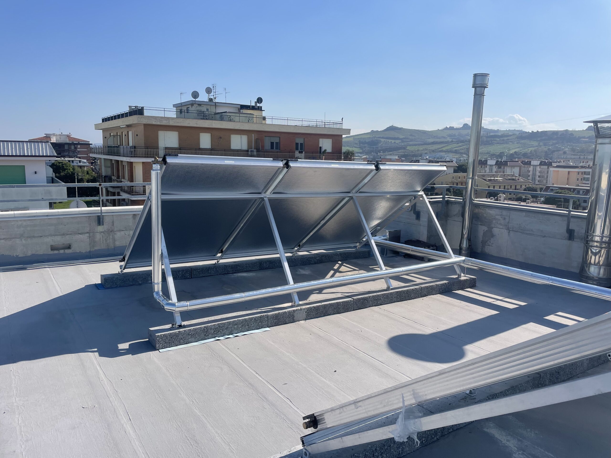 Impianto fotovoltaico per hotel